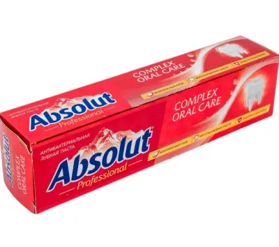 Absolut зубная паста pro care 110 г комплексная защита полости рта в пенале 