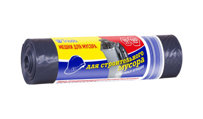 Triada мешки для строительного мусора 120 литров 10 штук 