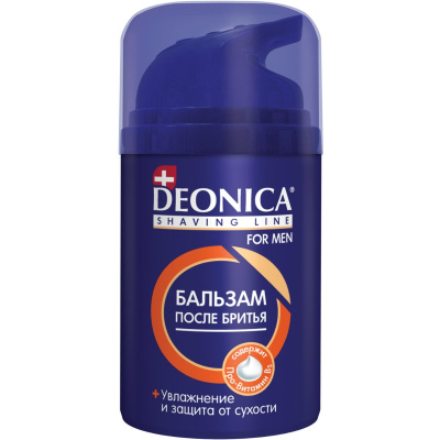 Deonica for men бальзам после бритья максимальная защита 50 мл 