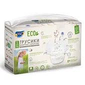 Солнце и луна eco трусики одноразовые для детей 5/XL 13-20 кг 40 шт