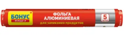 ФБ BONUS фольга алюминиевая 5 м 