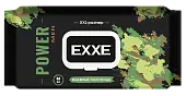 Exxe men влажные полотенца power 60 штук