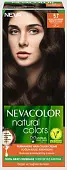 Nevacolor Natural Colors стойкая крем краска для волос 5.7 провокационный шатен