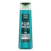 Чистая Линия for men шампунь кондиционер гель для душа 3 в 1 энергия и чистота можжевельник и шалфей 400 мл