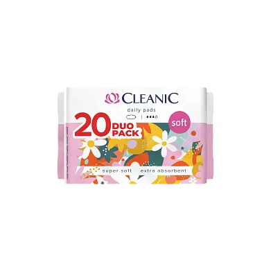 Cleanic soft прокладки гигиенические день 3* 20 шт