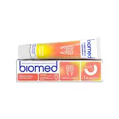 Biomed healthywhite инновационная зубная паста снижение чувствительности отбеливание и восстановление эмали гуава 65 г
