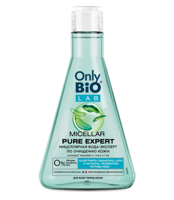 Only Bio Lab мицеллярная вода эксперт по очищению кожи pure expert 245 мл 