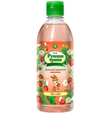 Русские травы шампунь детский земляника 350 мл 