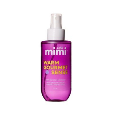 Cafe Mimi парфюмированный мист для тела и волос warm gourmet sense 190 мл 