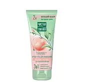 Чистая Линия крем гель для умывания 3 в 1 с церамидами и витамином е для чувствительной кожи 200 мл