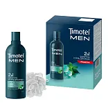 Подарочный набор Timotei Men Чистота и Комфорт 2026 шампунь для волос и гель для душа 2 в1 360 мл+мочалка