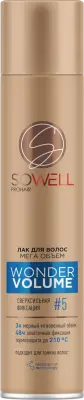 SoWell wonder лак для волос мега объем от корней сверхсильной фиксации 300 см3 