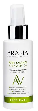 ARAVIA Laboratories успокаивающий крем с ниацинамидом 20 100 мл
