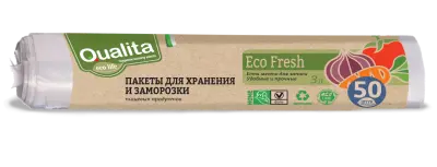 Qualita пакеты для заморозки eco fresh 50 шт 