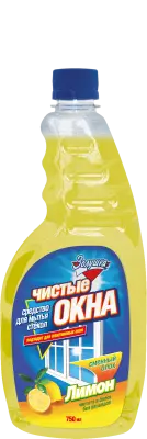 Золушка чистые окна лимон 750 мл сменный блок 