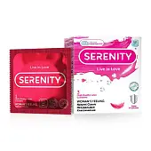 Serenity презервативы из натурального латекса s натуральные классические 3 шт уп