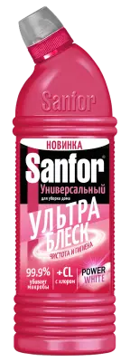 Sanfor 10 в1 средство для чистки и дезинф ультра блеск чистота и гигиена 750 мл 