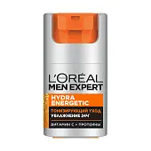 L' Paris Men Expert увлажняющий уход для лица гидра энергетик против признаков усталости 50 мл