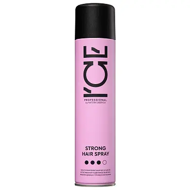 ICE Professional home hair лак для волос сильной фиксации 300 мл