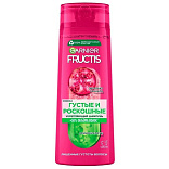 Fructis укрепляющий шампунь густые и роскошные с экстрактом граната и молекулой фибра цилан для волос лишенных густоты 400 мл