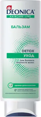 Deonica бальзам для волос detox уход 250 мл 