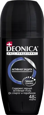 Deonica for men антиперспирант активная защита 50 мл ролик 