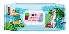 Exxe детская серия великая страна влажные салфетки ягодный микс 120 шт