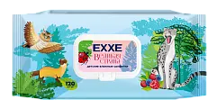 Exxe детская серия великая страна влажные салфетки ягодный микс 120 шт