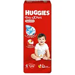 Huggies dry expert 4 l 7-18 кг подгузники 50 шт