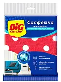 BIG City салфетка из микрофибры мультифункциональная горох 1шт 30шт ящ юнит 3*10