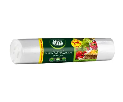 Master FRESH пакеты для продуктов 500 штук 7 мкм 