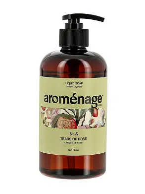 Aromenage жидкое мыло Капли розы 0,45 л