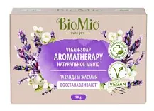 BioMio bio натуральное мыло жасмин и эфирное масло лаванды 90 г