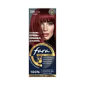 Fara nc new стойкая крем краска для волос 328/7.54 гранат