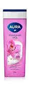 Aura гель для душа орхидея и макадамия флакон флиптоп 390 мл