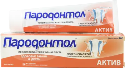 Пародонтол зубная паста актив 124 г 