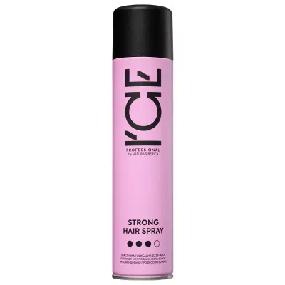 ICE Professional home hair лак для волос сильной фиксации 300 мл 