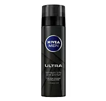 Nivea Men гель для бритья ultra с активным углём 200 мл