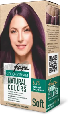 КЛ Кр.д/в FARA Natural Colors Soft 321 темный баклажан 