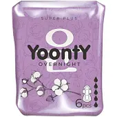 YoontY женские гигиенические прокладки ночные супер плюс 6 шт
