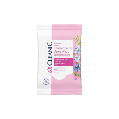 Cleanic мицеллярные салфетки для снятия макияжа увлажняющие и успокаивающие 10 шт 
