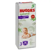 Huggies Natural подгузники трусики 6-10 кг 3 размер 48 шт