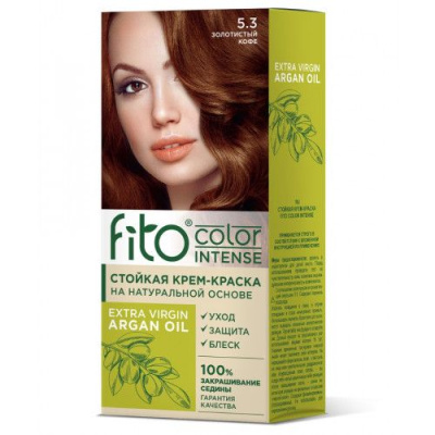 Fito color intense краска для волос тон 5.3 золотистый кофе 