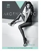 Argentovivo колготки женские Invisible 20 nero 3