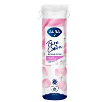 Aura ватные диски 120