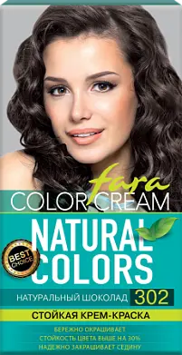 ФАРА Natural Colors 302 Краска д/волос Нат. шоколад*