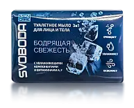 SVOBODA MEN CARE туалетное мыло 3 в1 для лица и тела 90 г