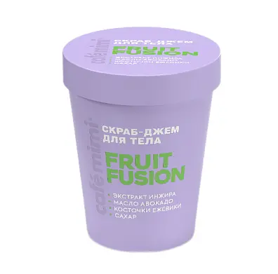Cafe Mimi COLOURS скраб джем для тела 250 г