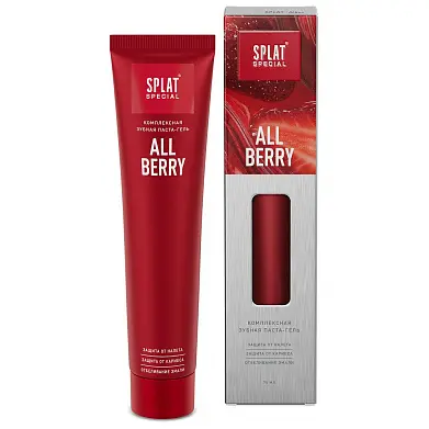 Splat special зубная паста allberry 75 мл