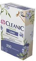 Cleanic Naturals ватные палочки гигиенические в бумажной прямоугольной коробке 200 шт